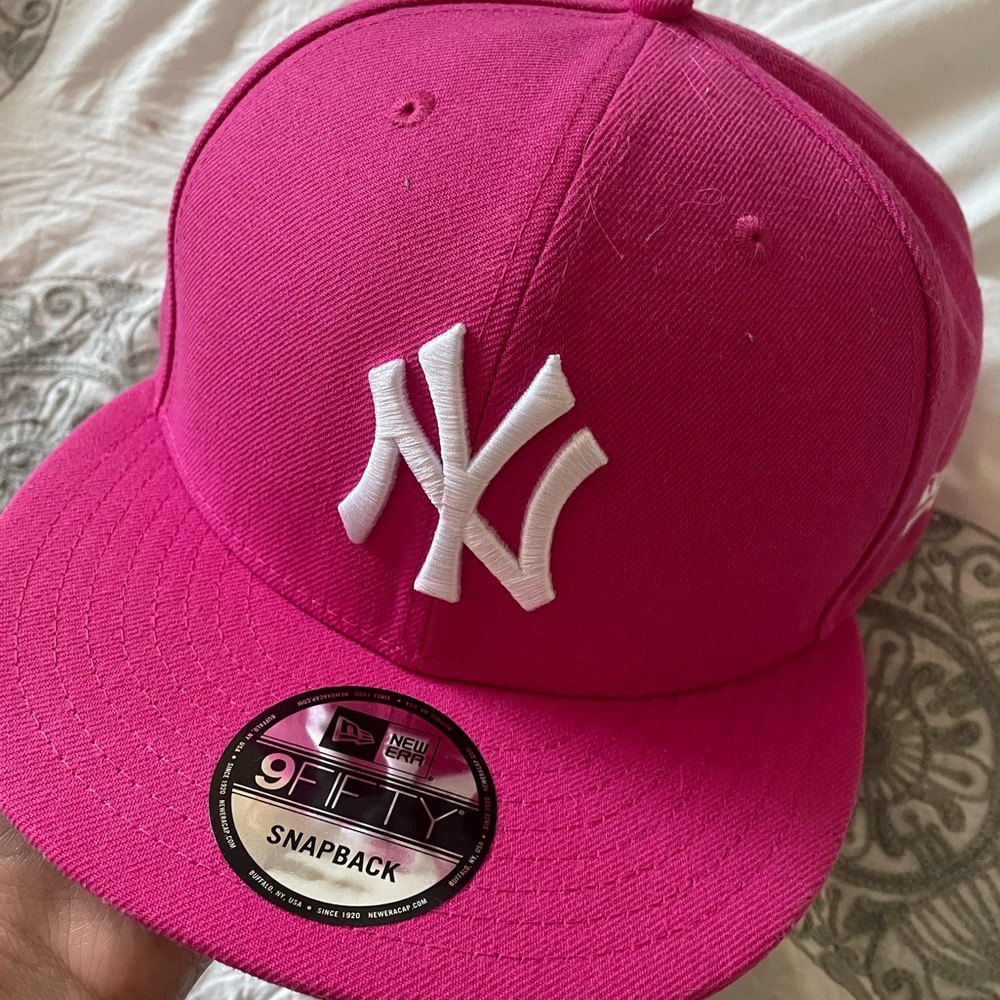 NY Hot Pink SnapBack